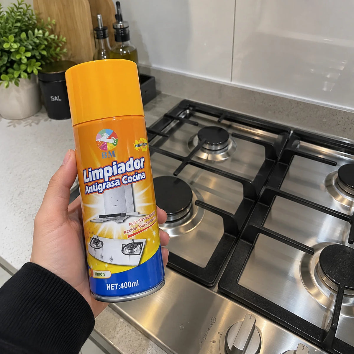 PowerClear™ Spray Desengrasante de Cocina